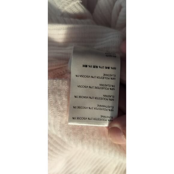 4124)We the Free Shell Pink Snowbunny Long Sleeve Top Medium - Picture 10 of 10